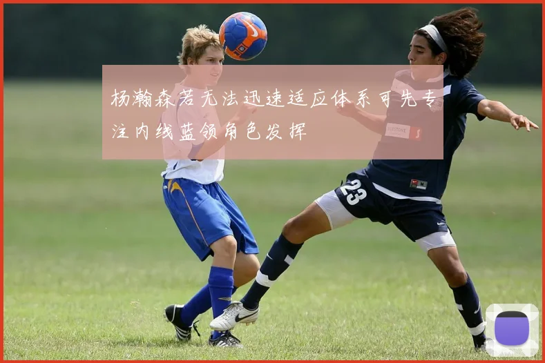 杨瀚森若无法迅速适应体系可先专注内线蓝领角色发挥